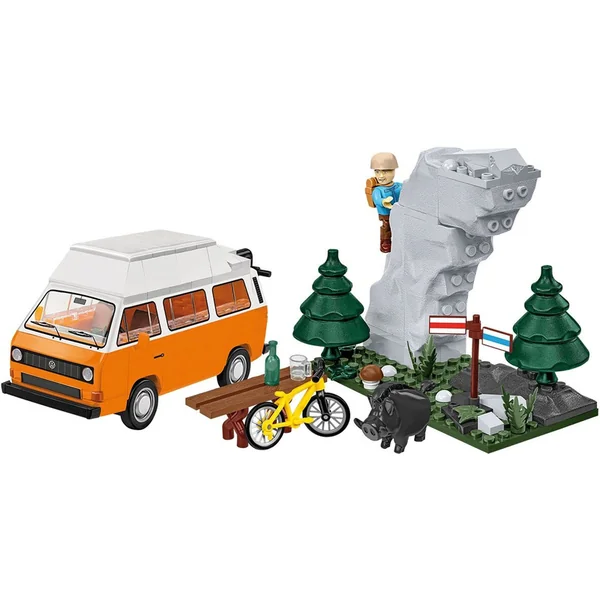 Cobi 24638 Volkswagen T3 Camper Van, 1:35, 232 p, 2 f