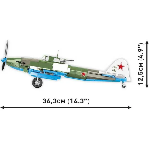 Cobi 5745 II WW Iliouchine Il-2 Sturmovik, 1:32, 636 p, 2 f