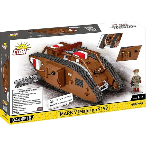 Cobi Great War Mark V no 9199, 1:35, 848 k, 1 f