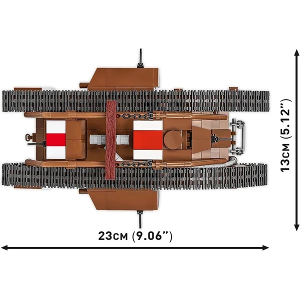 Cobi Great War Mark V no 9199, 1:35, 848 k, 1 f