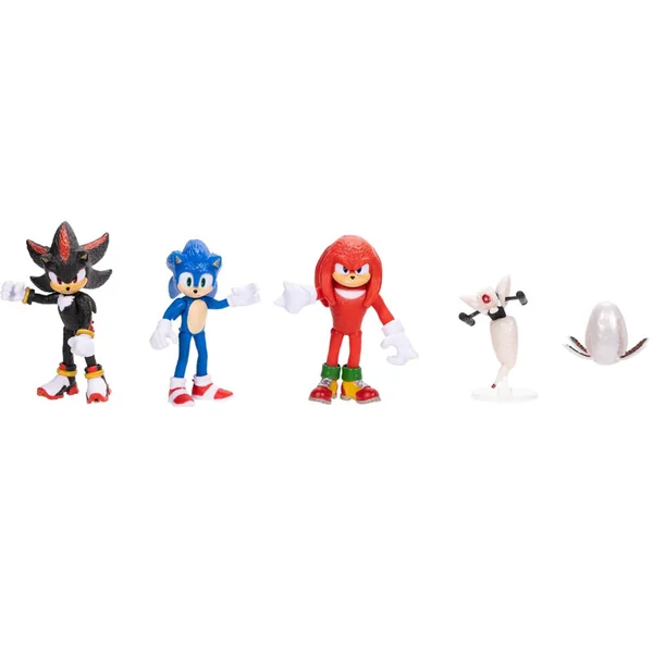 Coffret 5 Figurines Sonic 3, le film 6 cm - Jakks Pacific
