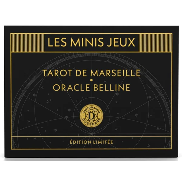 COFFRET COLLECTOR MINI DUSSERRE - TAROT DE MARSEILLE ET ORAC
