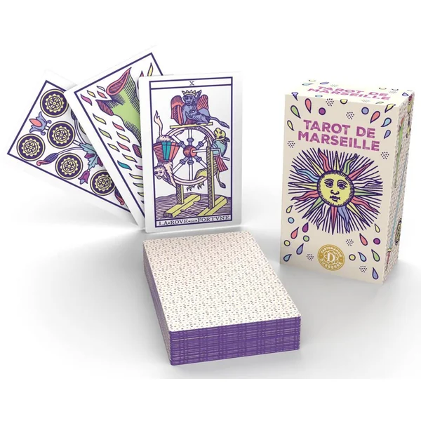 COFFRET COLLECTOR MINI DUSSERRE - TAROT DE MARSEILLE ET ORAC