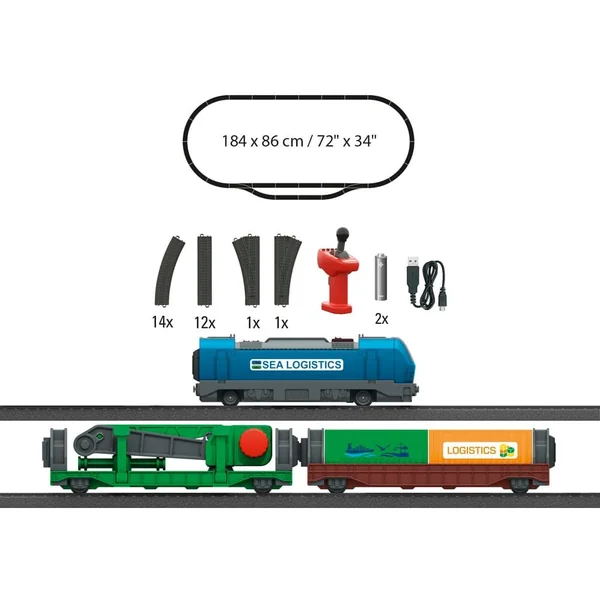 Coffret de départ "Logistique de conteneurs" My World Märklin - 29349