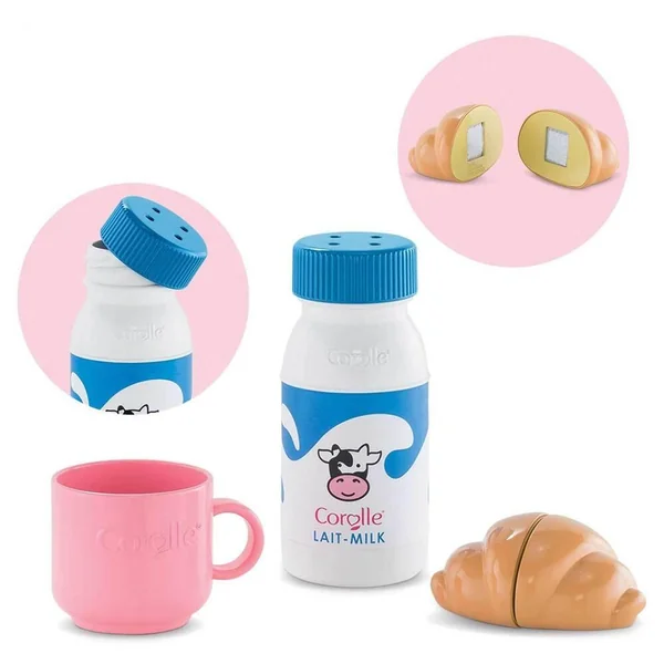 COFFRET PETIT DEJEUNER 36 CM -42 CM - COROLLE MON GRAND POUPON