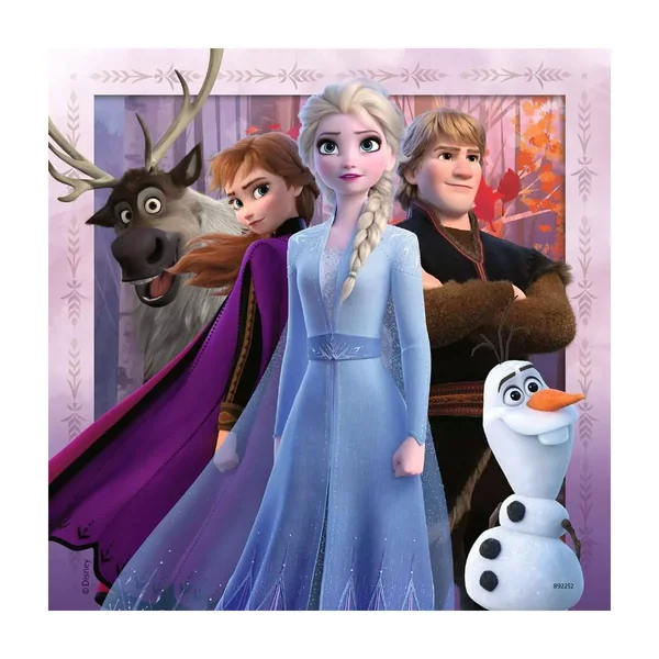 Coffret Puzzles La Reine des Neiges 2 - 3 x 49 pièces