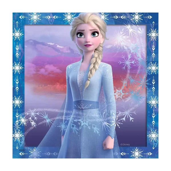 Coffret Puzzles La Reine des Neiges 2 - 3 x 49 pièces