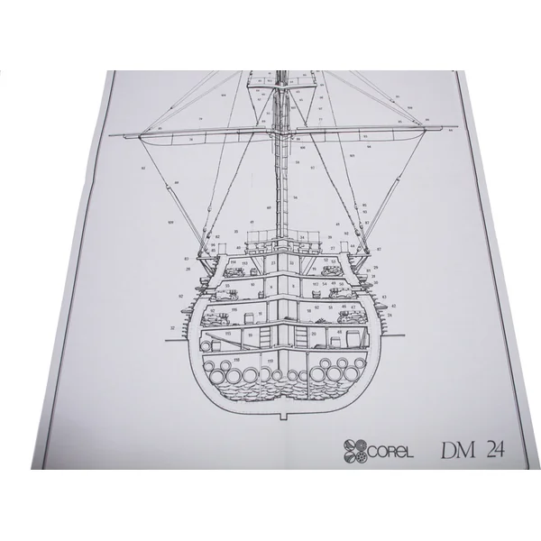 COREL HMS Victory 1651 rez 1:98 kit