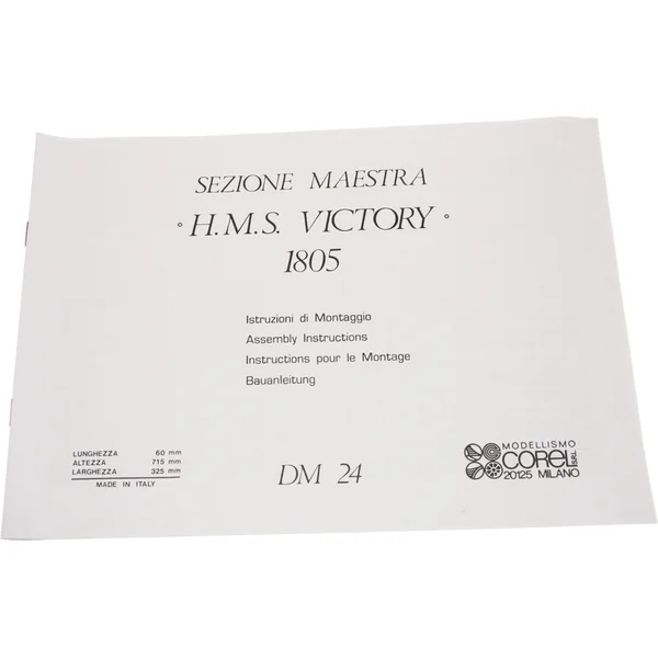 COREL HMS Victory 1651 rez 1:98 kit