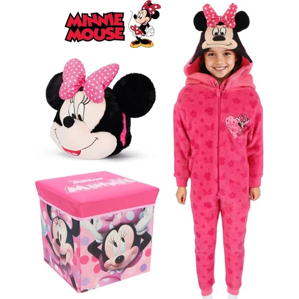 Cozy Noxxiez OS553C Minnie Mouse - combinaison multifonction enfant 3 en 1 taille 122/128