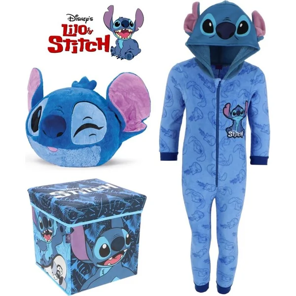 Cozy Noxxiez SB601 Stitch - boîte de rangement et tabouret pour garçons