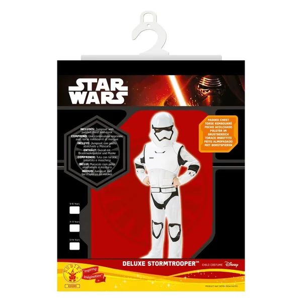 DEGUISEMENT LUXE STORM TROOPER TAILLE XXXL 13 - 14 ANS