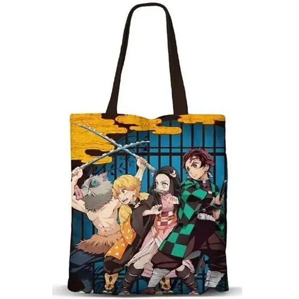 DEMON SLAYER - SAC SHOPPING TANJIRO, NEZUKO, ZENITSU ET INOSUKE