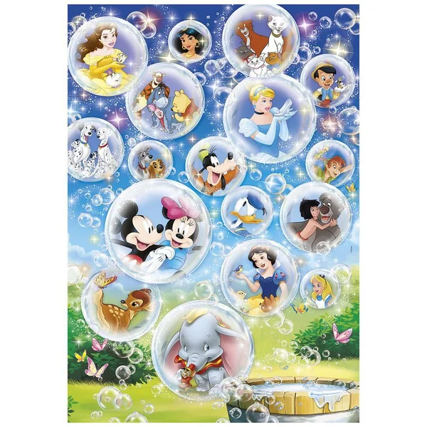 DISNEY CLASSIQUE -PUZZLE SUPERCOLOR 104 PIECES