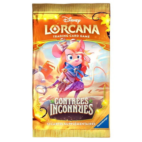 Disney Lorcana : Boite 24 Boosters (Display) - Set 12 Contrées Inconnues