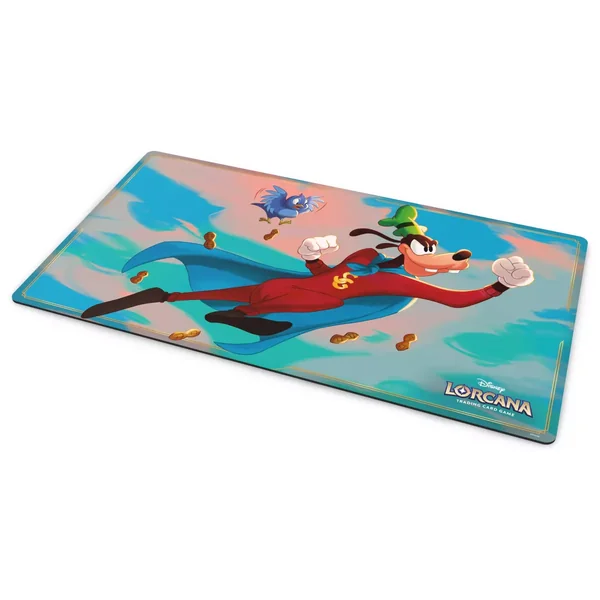 Disney Lorcana : Tapis de jeu Dingo - Set 12 Contrées Inconnues