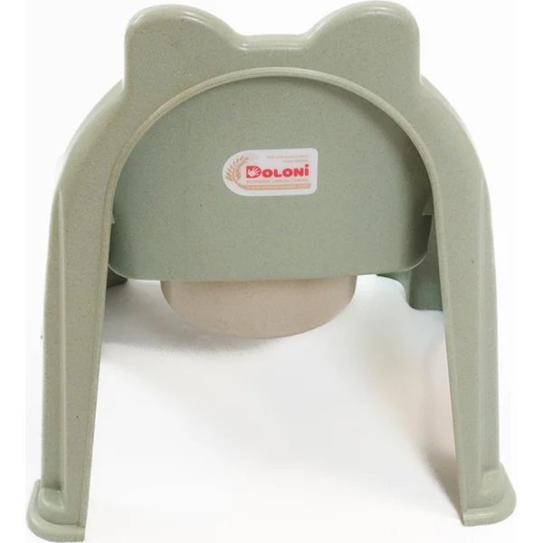 Doloni ECO Line Pot de chambre enfant avec tigre Eco vert-beige