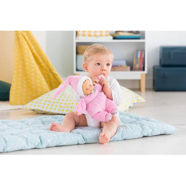 DOUDOU - BABIPOUCE JARDIN EN FLEURS - MON DOUDOU COROLLE - 28 CM