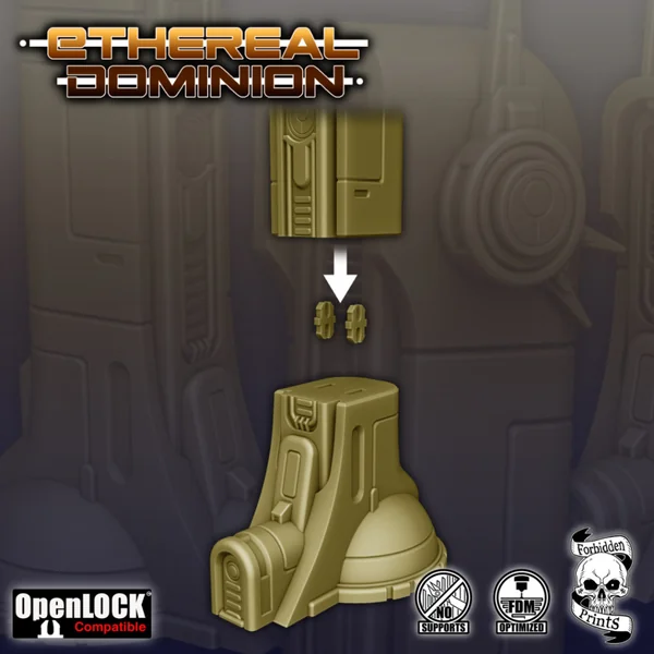 Décors Forbidden Prints - Communication Tower Ethereal Dominion