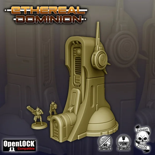 Décors Forbidden Prints - Communication Tower Ethereal Dominion