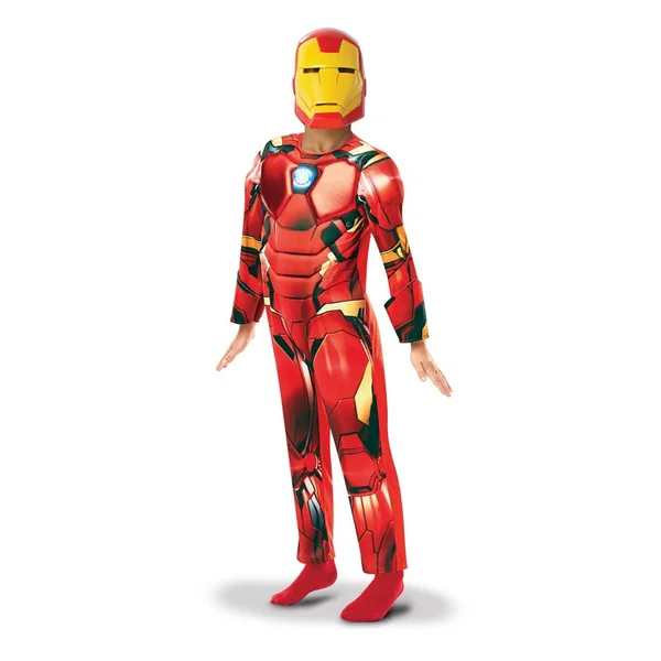 Déguisement Luxe Avengers Iron Man - Taille 7-8 ans - Rubies