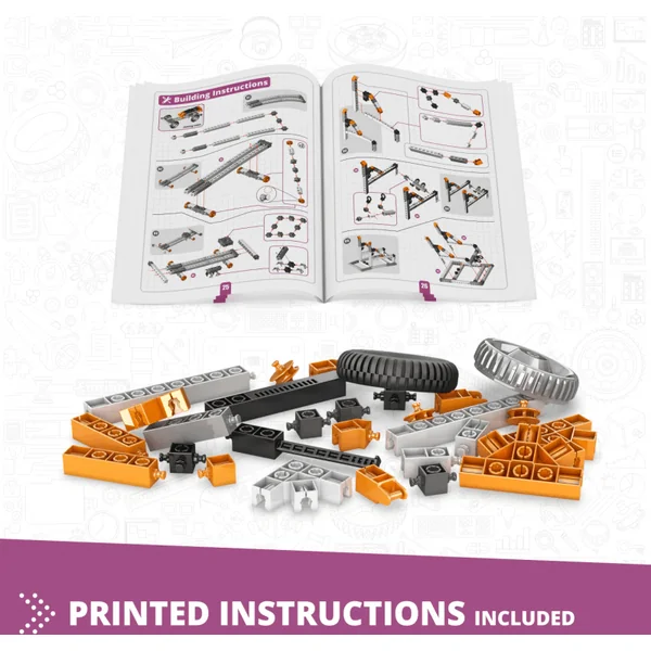 Engino STEM NEWTON's LAWS: Inertie, quantité de mouvement, énergie cinétique et potentielle