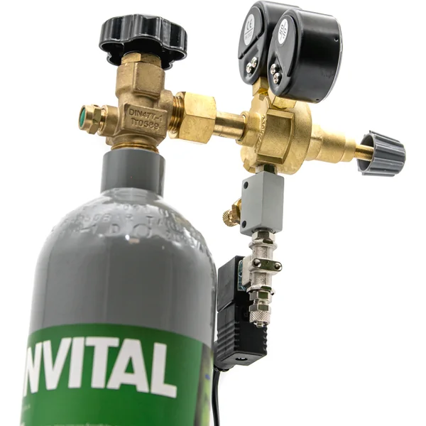 Ensemble CO2 complet avec bouteille de 2,1 l avec arrêt nocturne