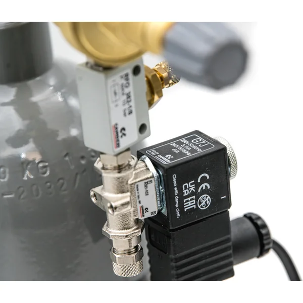 Ensemble CO2 complet avec bouteille de 2,1 l avec arrêt nocturne