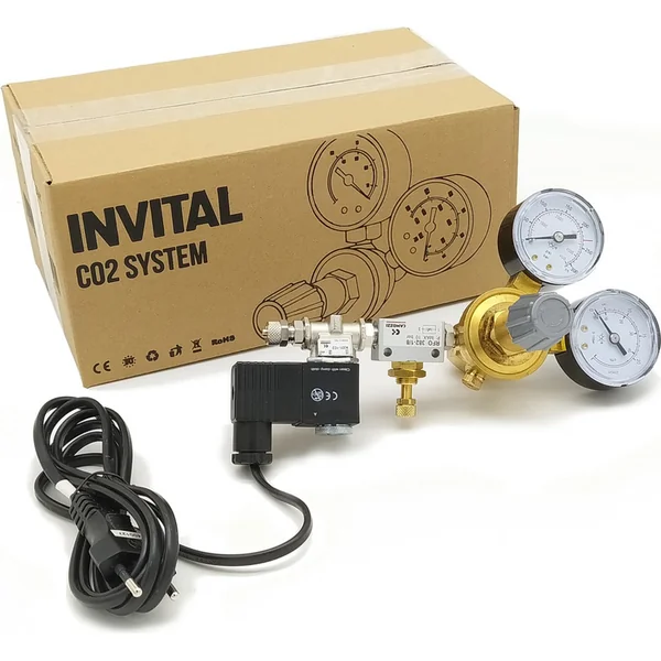 Ensemble CO2 complet avec bouteille de 2,1 l avec arrêt nocturne