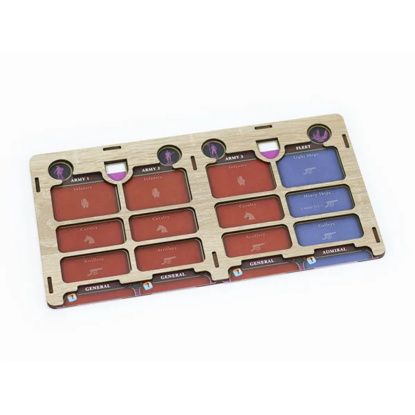 Ensemble de 2 plateaux d'armées pour Europa Universalis : The Price of Power