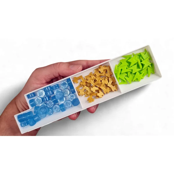 Ensemble de jetons d'énergie et de crédit 3D de luxe pour SETI