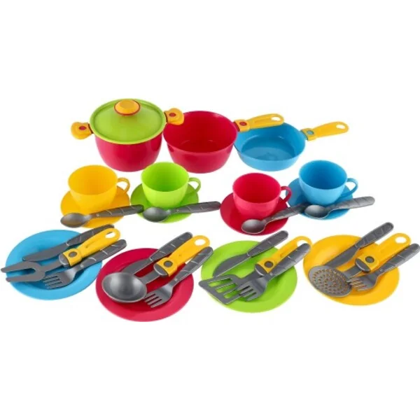 Ensemble de vaisselle avec égouttoir 2 couleurs en filet