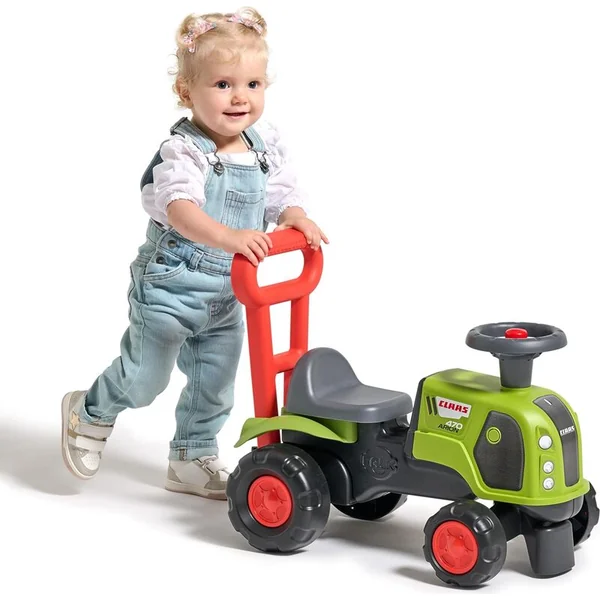 Falk Porteur et trotteur 2 en 1 tracteur Baby Claas 312S