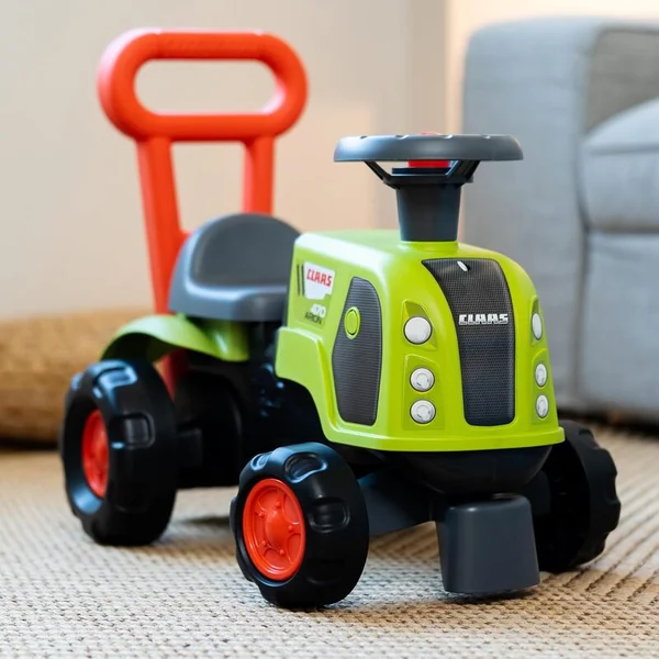 Falk Porteur et trotteur 2 en 1 tracteur Baby Claas 312S