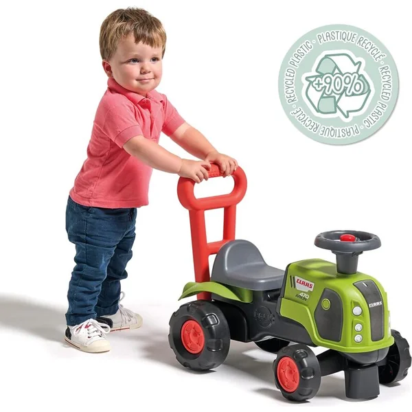 Falk Porteur et trotteur 2 en 1 tracteur Baby Claas 312S