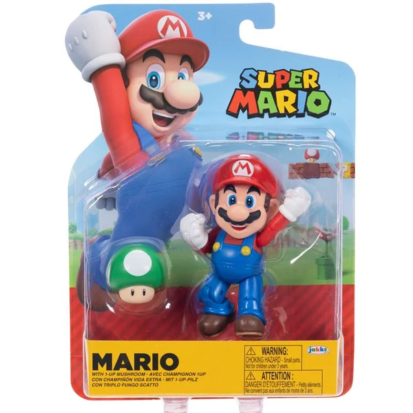 Figurine Super Mario 10 cm série 40 - Jakks Pacific (modèle aléatoire)
