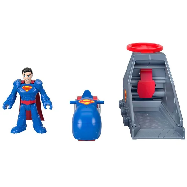FISHER PRICE - IMAGINEXT SUPER FRIENDS METAR FORCE LANCEUR POUR SUPERMAN