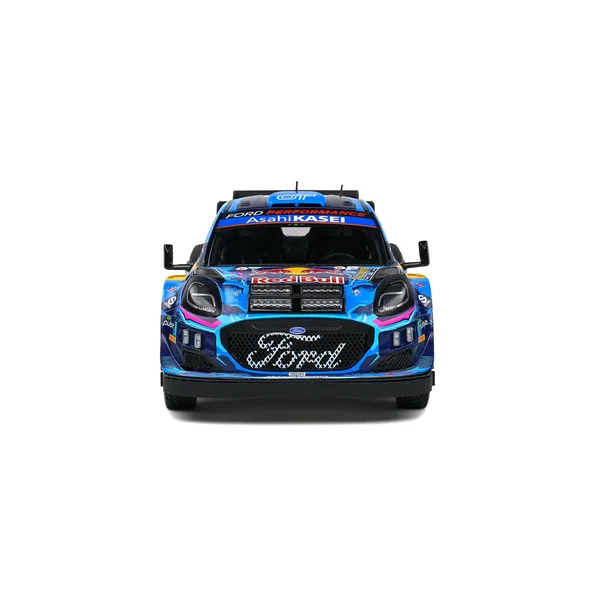 Ford Puma Rally1 Hybrid Blue #8 Tanak Rally Suede 2023 1/18 SOLIDO - S1809503