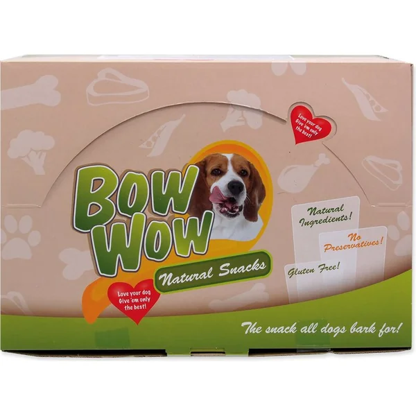 Friandise Mira Mar Bow Wow Natural, bœuf et tripes, bâtonnets 50 pièces