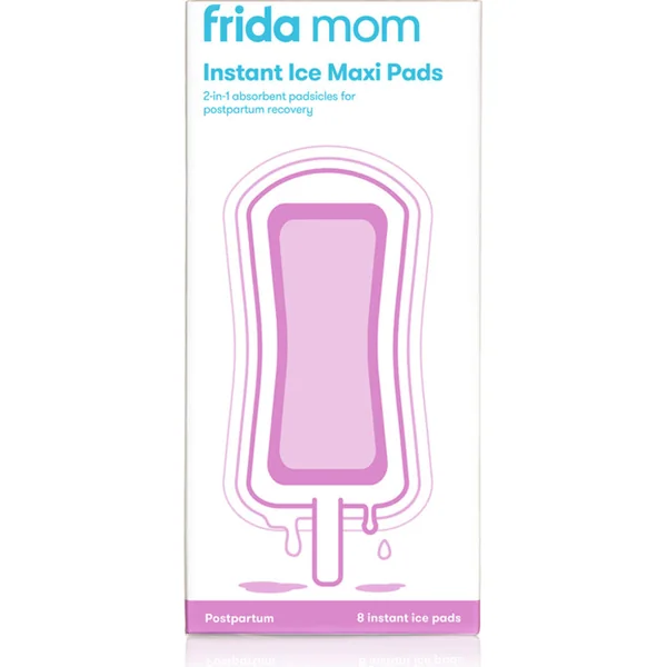 FRIDA MOM Coussinets absorbants rafraîchissants Ice Maxi + Culottes post-partum jetables