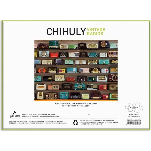 Galison Puzzle Radio vintage 1000 pièces