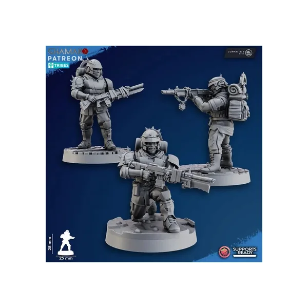 Ghamak - Gardes corrompus - Escouade d'assaut corrompu x10