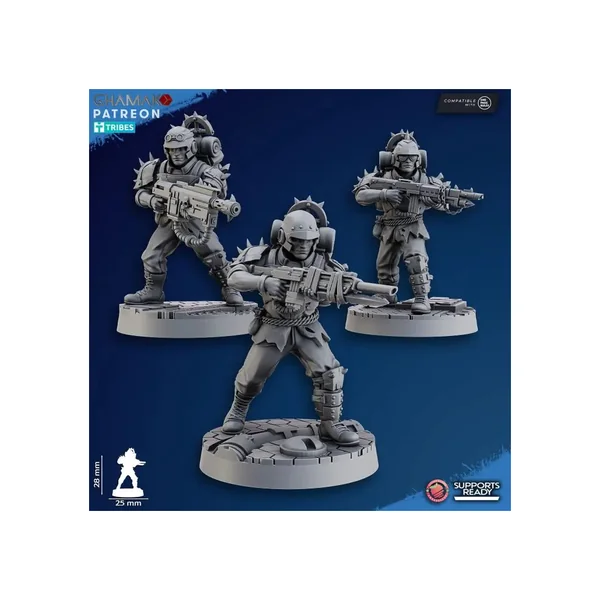 Ghamak - Gardes corrompus - Escouade d'assaut corrompu x10