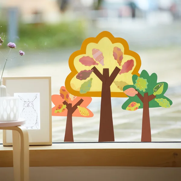 Haba Ensemble créatif Mes premiers animaux à coller de la forêt de feuillus