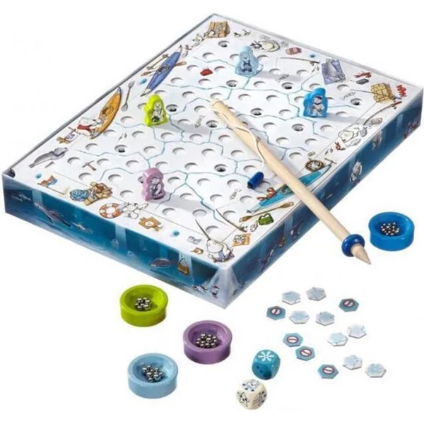 Haba Jeu de société pour enfants Kayanak Aventure arctique à partir de 4 ans