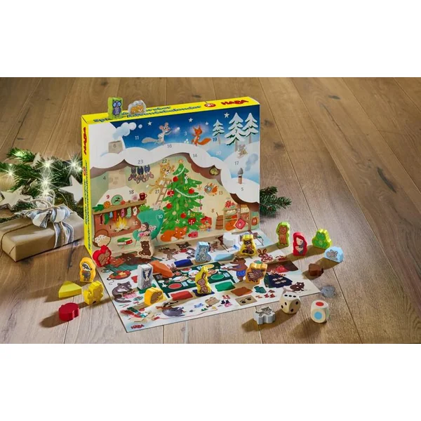 Haba Mes premiers jeux Calendrier de l'Avent à partir de 2 ans avec des histoires éducatives