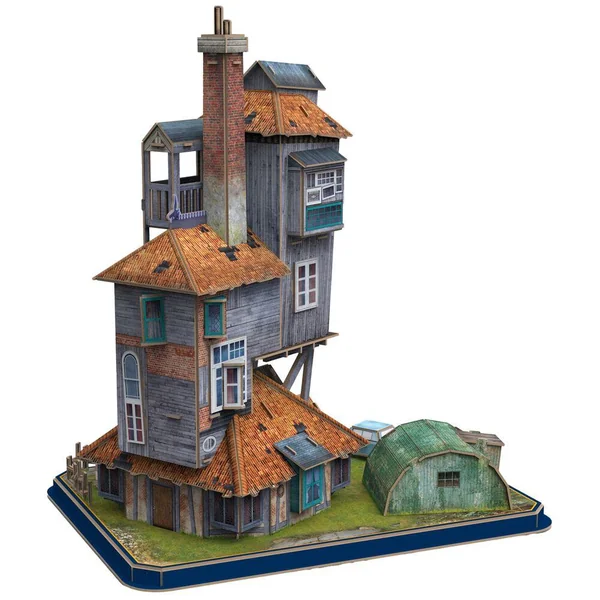HARRY POTTER MAQUETTE 3D - LE TERRIER - LA MAISON DES WEASLEY - 92 PIECES