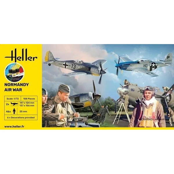 Heller STARTER KIT Bataille Aérienne de Normandie 1/72 - 52329