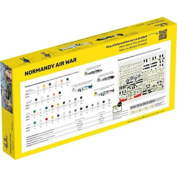 Heller STARTER KIT Bataille Aérienne de Normandie 1/72 - 52329