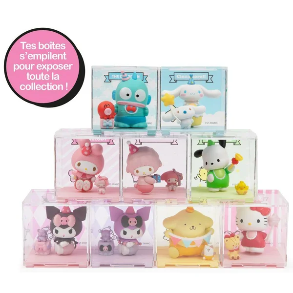 HELLO KITTY - COLLECTION BOX AVEC PERSONNAGE DE 6,5 CM SERIE : ODE TO JOY